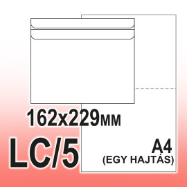 LC/5 (162 x 229mm) Öntapadós Boríték